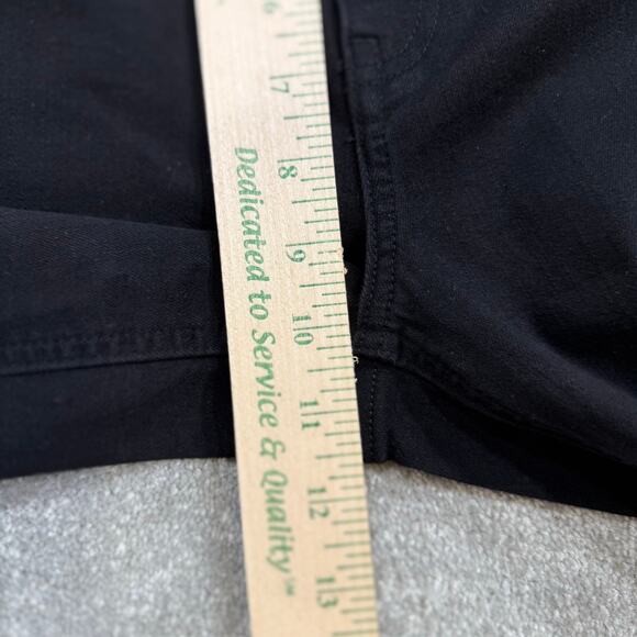 Quince NWOT Stretch High Rise Wide Leg Jeans Black Sz 29 30" - Picture 13 of 14